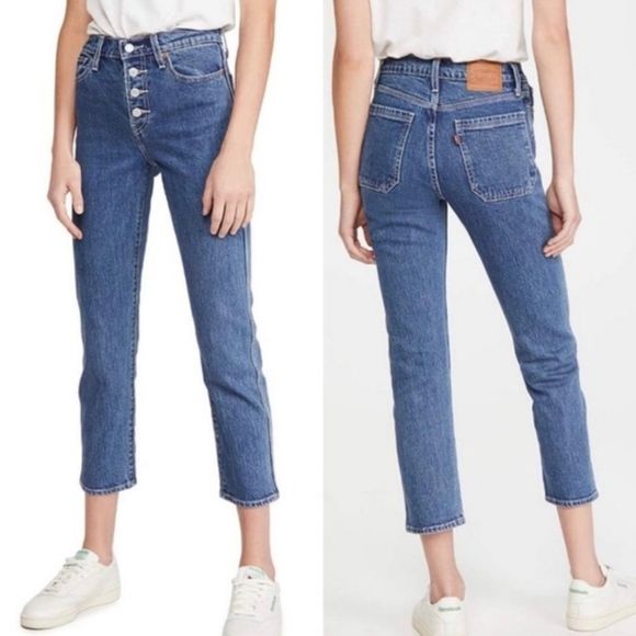 Levi’s Premium Wedgie Straight Jeans - Picture 1 of 11